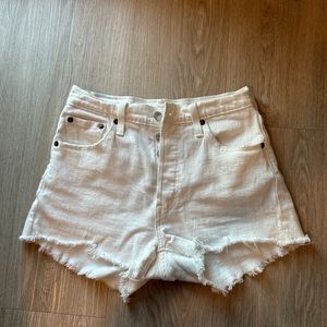 levis 501 high rise women’s shorts